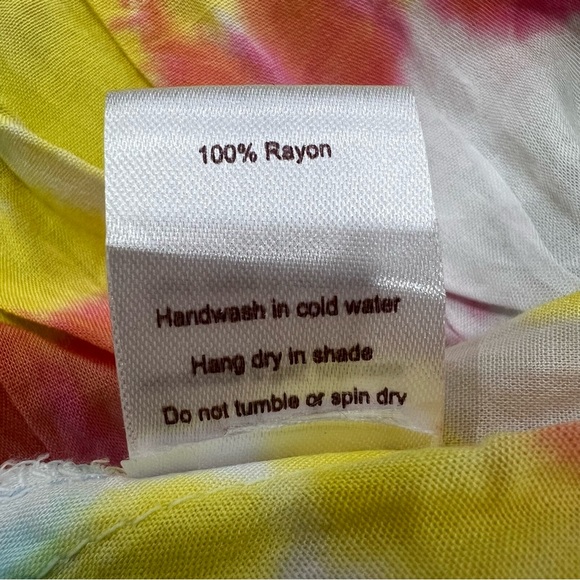 Tiare Hawaii Ryden Tie Dye Strapless Mini Dress Women’s Sz M/L NWT - Picture 13 of 16